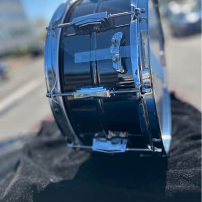 Ludwig LB417 Black Beauty 6.5x14" 10-Lug Brass Snare Drum 1994 - Present - Black Nickel-Plated image 6