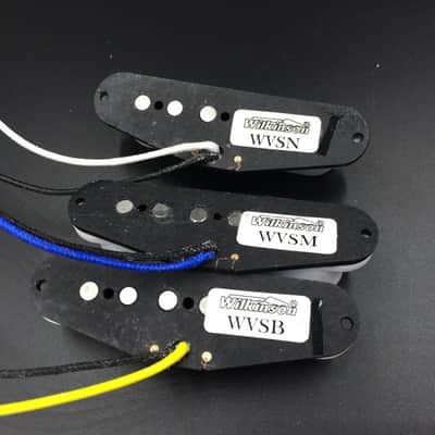 Wilkinson 60's WVS Alnico V Single Coil Guitar Pickup Set N/M/B  for Strat/Strat Configurations Nice image 2