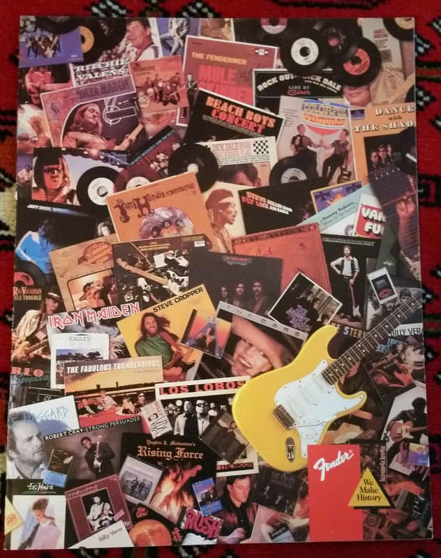 Fender Guitar Catalog 1988 Vintage and Signature Series image 1