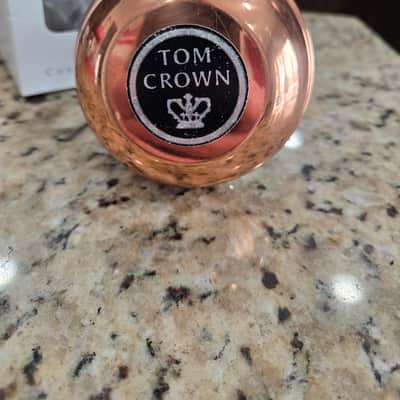 Tom Crown 30TC Trumpet Straight Mute with Copper Bottom 2010s - Silver/Copper image 2