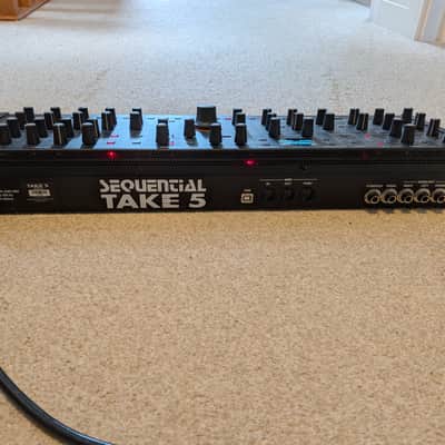 Sequential Take 5 Desktop 5-Voice Synthesizer Module MINT in BOX + Decksaver image 5