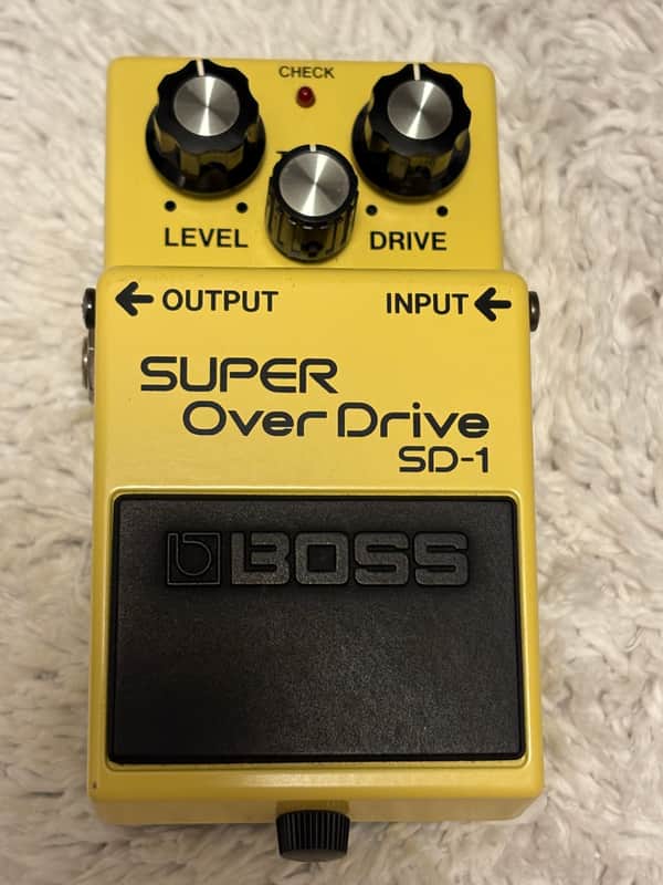 Boss SD-1 (Black Label Made in Japan) 1983 image 1