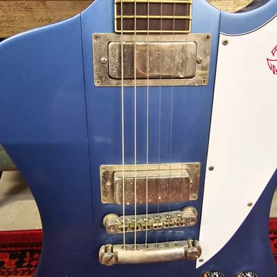 2000 Gibson Custom Shop Firebird V Pelham Blue image 6