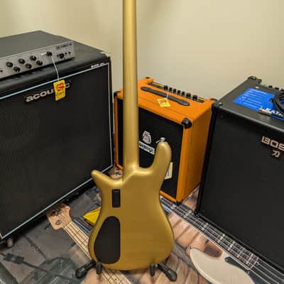 Spector Euro 4 Classic Bass Guitar - Metallic Gold image 6
