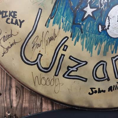 Remo 32" FiberSkyn Fort Wayne Wizards Head 90's - Natural image 3