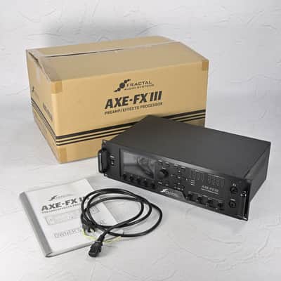 FRACTAL AUDIO SYSTEMS Axe-Fx III Mark II Standard High-end multi-processor [AXE3-AM-69428] (01/12) image 5