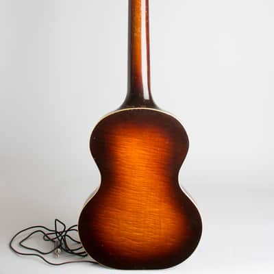 Slingerland  Songster Model 401 Solid Body Electric Guitar,  c. 1936, original black hard shell case. image 2