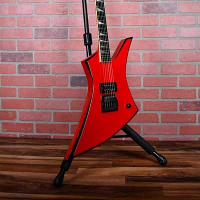 Jackson USA Marty Friedman Signature Kelly KE1MF 1998 Ferrari Red w/Black Bevels w/Jackson TSA Case image 6