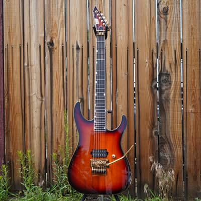 ESP USA M-I NTB FR 3-Tone Sunburst/Koa top 6-String Electric Guitar w/ Hard Case (2024) image 5