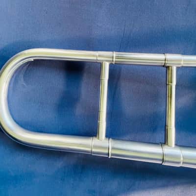 EXTREMELY RARE Taylor & Horn Tenor - High Pitch 1910 - Silver image 5
