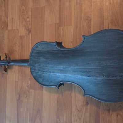 3D Printed Fiddle Violin 4/4 - Black image 4