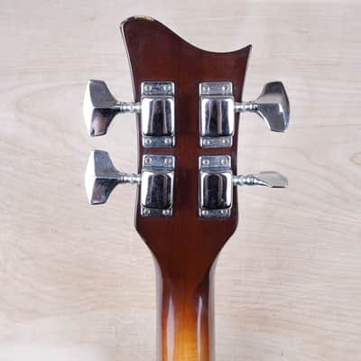Greco VB-360 Violin Bass MIJ Vintage 1970s Sunburst Maxon Pickups w/ OHSC image 23
