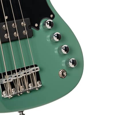 Cort GB-Short Scale | 4-String Electric Bass Guitar, Forest Green. New with Full Warranty! image 12