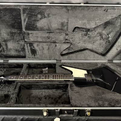 2015 Dean Dave Mustaine Zero Punk - Ebony w/ Dean ABS Case image 2