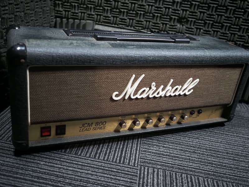 1986 Marshall JCM 800 Lead Series Model 2203 100-Watt Master Volume Head image 1