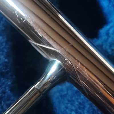 Yamaha YSL-641 large bore straight tenor trombone image 10
