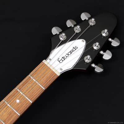 Edwards E-FV-120D Cherry Red, Flying V Style, Seymour Duncan Pickups, 2022 Brand New image 10