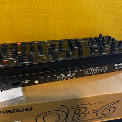 Dave Smith Instruments OB-6 Desktop 6-Voice Polyphonic Synthesizer 2017 - Present - Black image 5