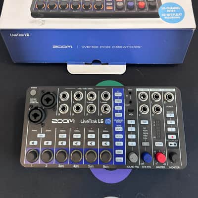Zoom LiveTrak L6 6 Channel Digital Mixer / Recorder | Reverb