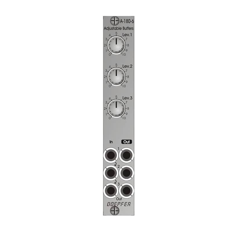 Doepfer A-180-6 Triple Adjustable Buffer/CV Source image 1