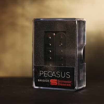 Seymour Duncan Pegasus 6 String Bridge Humbucker Pickup Black image 1
