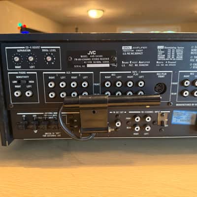 JVC 4VR-5456 Fm-Am4 Channel Receiver Amp 100Wpc MONSTER Serviced V Rare N Mint🔥 image 14