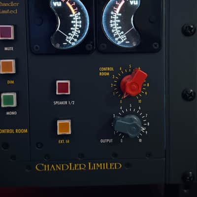 Chandler Limited Mini Rack Mixer with PSU-2 Power Supply 2010s - Blue image 4