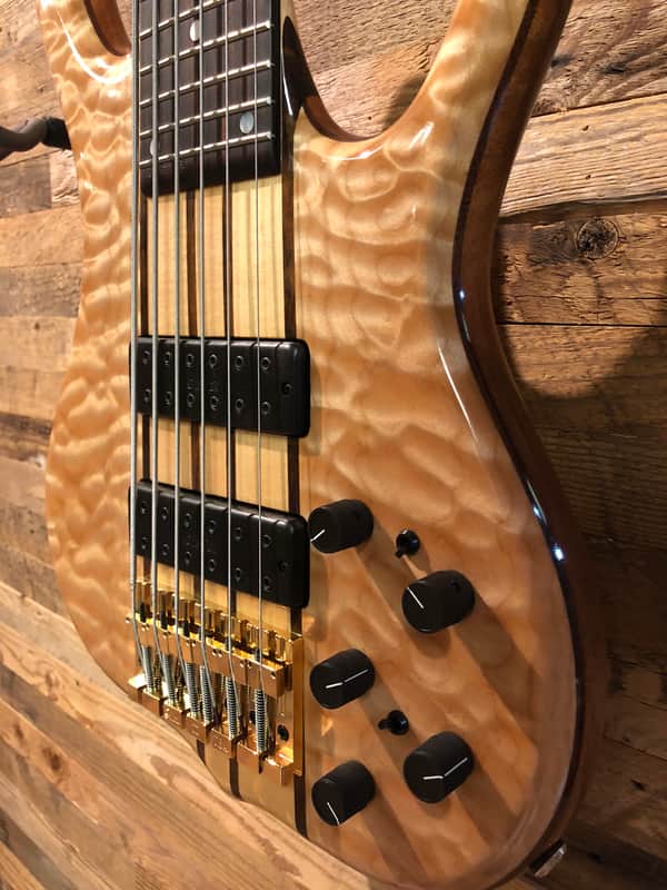 Ken Smith BSR6EG Elite 6 String Bass - Quilt Maple / Mahogany | Reverb