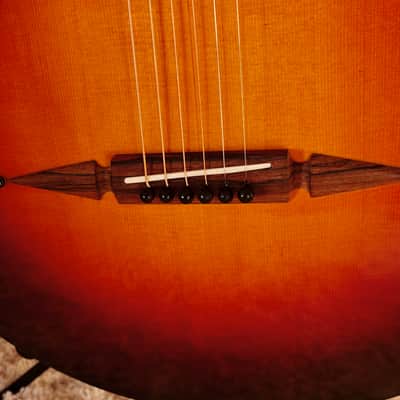 Rick Turner Custom 12-Fret Acoustic (2001) – Hand-Signed by Rick Turner – Walnut & Spruce – 18V Turner Electronics – 1 of 2 Built image 6