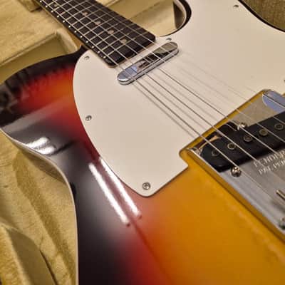 Fender Custom Shop 1959 Telecaster Custom NOS in Chocolate 3-tone Sunburst image 7