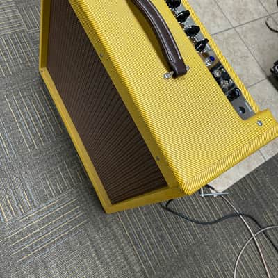 5F6-A Tweed Bassman, Vintage Jensen Vibranto 15" Beautiful image 5