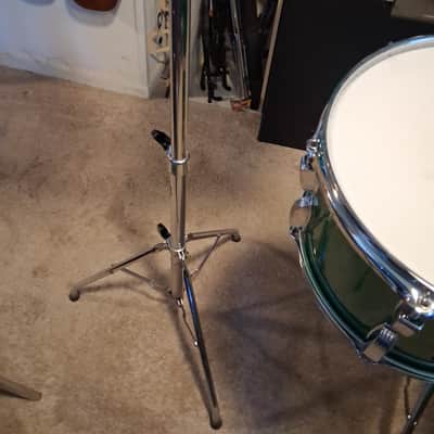 Ludwig Leedy Rogers Custom drum set 50's 60's 70's - Green sparkle image 4