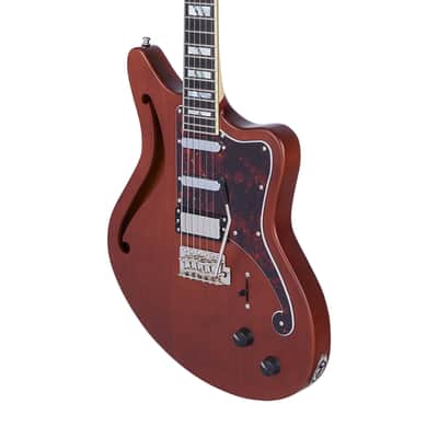 D'Angelico Deluxe Bedford SH - Matte Walnut (DADBEDSHMWLNTR) image 3