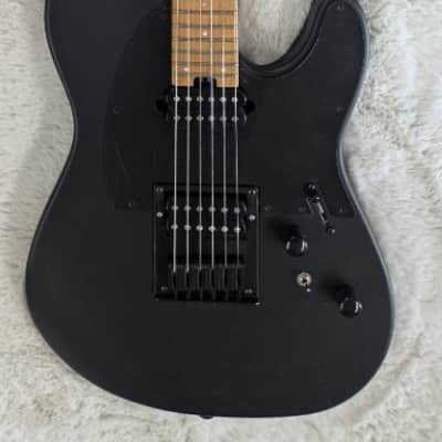Charvel Pro-Mod So-Cal Style 2 24 HH HT CM, Caramelized Neck, Satin Black 8 LBS image 1