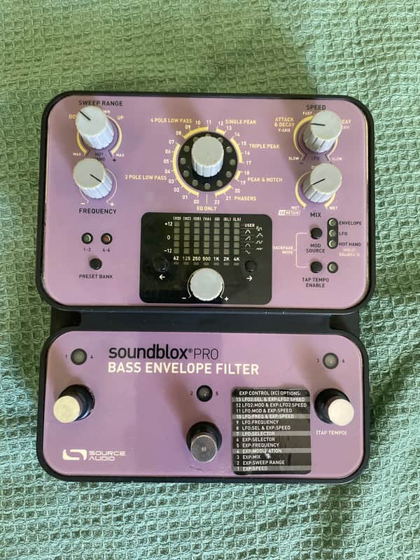 Source Audio Soundblox Pro Bass Envelope Filter 2010s - Purple image 1