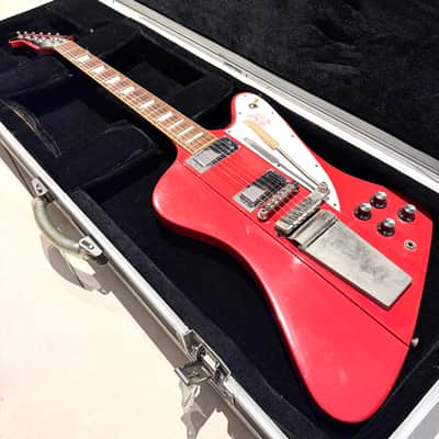 1990 Gibson Firebird V Reissue - Cardinal Red image 1