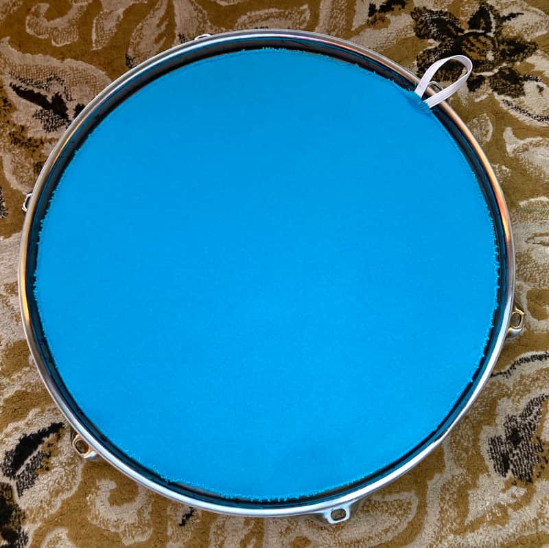 12" single layer Drum Bunny cloth drum cover - dampener - partial mute - compare to Drum Tortillas - Quesadilla - Big Fat Snare image 1