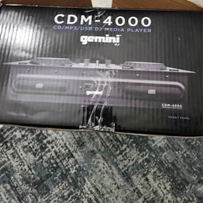 Gemini CDM-4000 MP3/CD/USB Dual DJ Media Player with Mixer 2010s - Black image 5