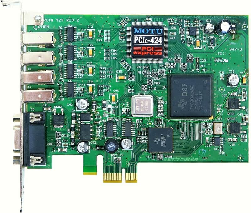 Motu PCIe-424 PCI Express Card 424 für Motu Audio Interfaces + 1J GEWÄHR Bild 1