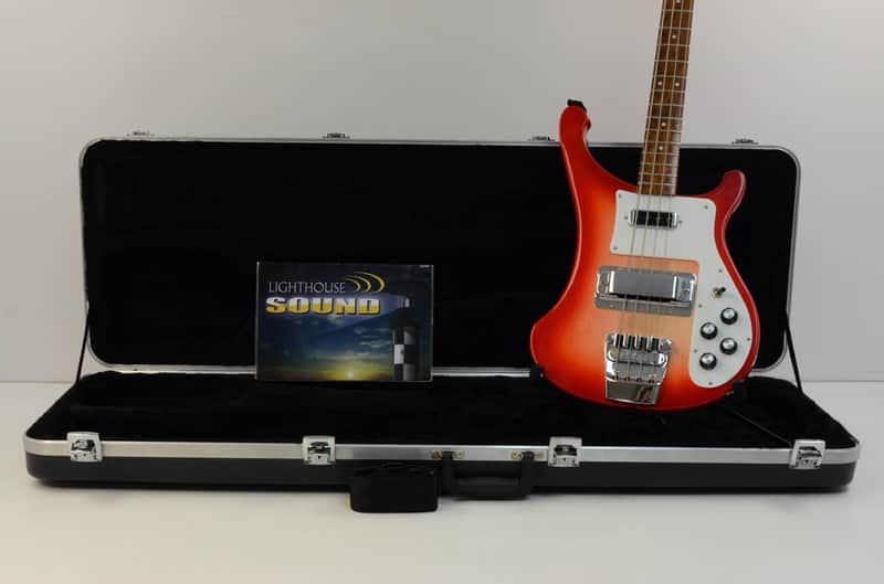 2017 Rickenbacker Model 4003S Stereo Bass Guitar - Fireglo w/ OHSC image 1