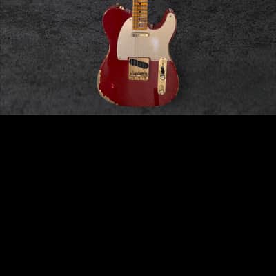 2015 Fender Custom shop 51 telecaster heavy relic aged cimarron red image 3