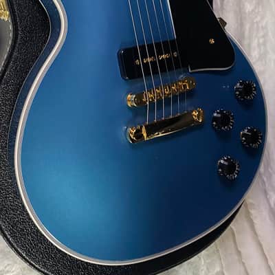 NEW! Gibson Les Paul Custom - Dealer Select - P90 Pick-Ups - Pelham Blue VOS - Custom Shop M2M - Authorized Dealer - 9.75lbs - G07680 image 7