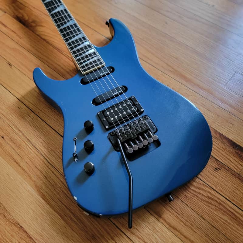 1987 Charvel 475 Deluxe Left Handed Blue Sapphire | Reverb