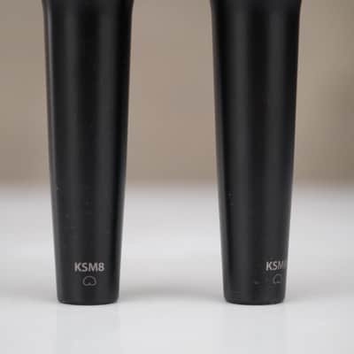 2 Shure KSM8 Dualdyne Dynamic Cardioid Microphones #59278 image 4