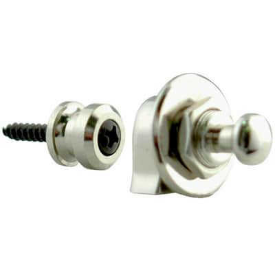 Grover GP800N Quick Release Strap Locks, Nickel (Set of 2) image 3