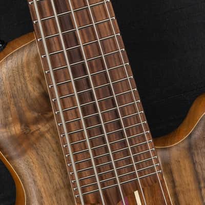 Mayones Cali 5 Mini Bass Walnut - Trans Natural Matt image 10