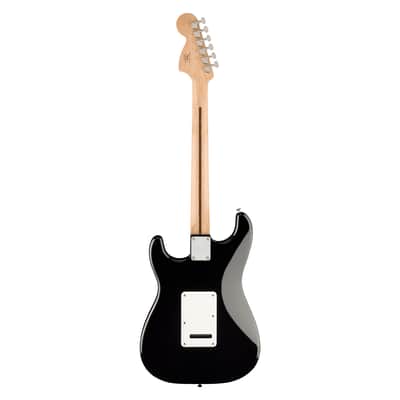Used Squier Affinity Stratocaster Mustang Micro Pack - Black w/Laurel FB image 9