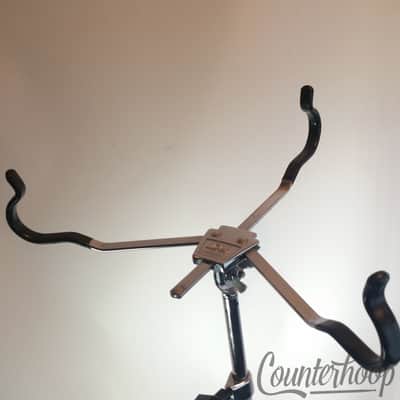 *Ludwig "Atlas" Snare Drum Stand Chrome Vintage 70s Sturdy Single-Braced Chicago image 5