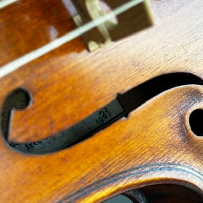 Handcrafted Viola – Antonio Piccagliani fu Armando – Italy, 1931 With Bam case image 9