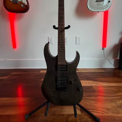 Ibanez RG6003FM-TGF Standard with Rosewood Fretboard Transparent Grey Flat